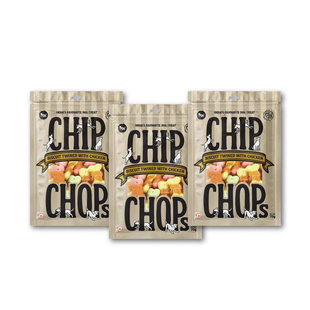 Chip Chops Biscuit Twined With Chicken