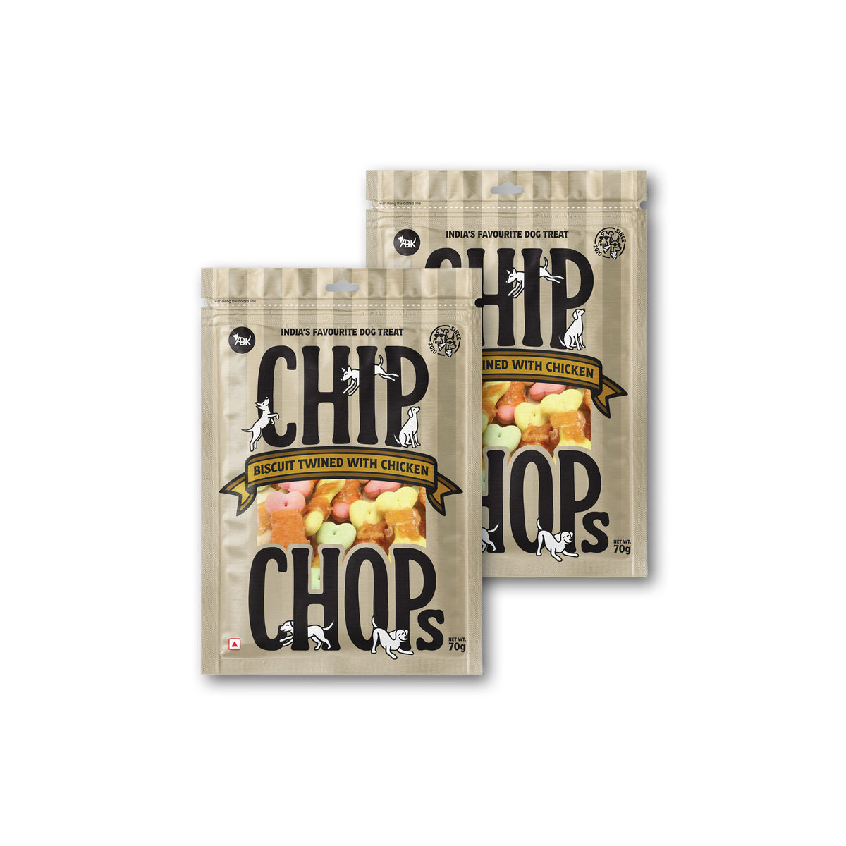 Chip Chops Biscuit Twined With Chicken