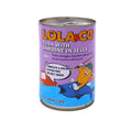 LOLA&CO TUNA WITH SARDINE IN JELLY CAT FOOD CAN [400 GM]