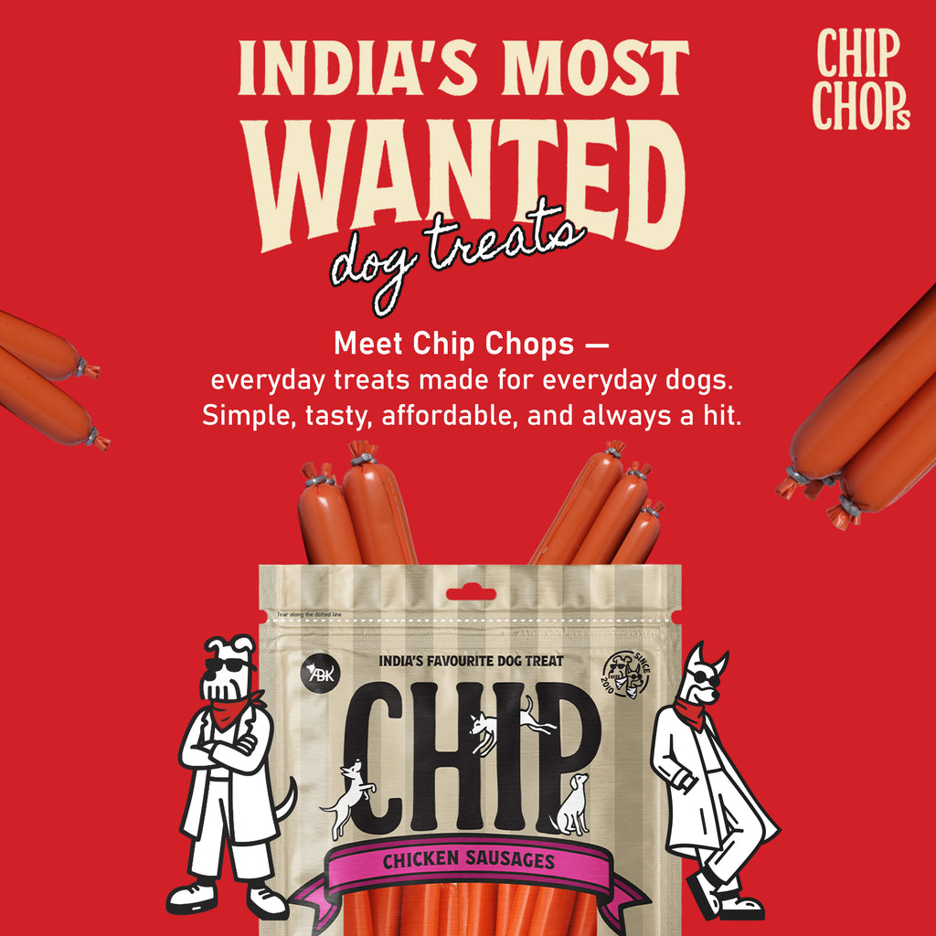 Chip Chops Chicken Sausages, 75 Gm