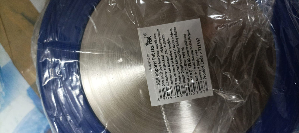 Durapet Bowl with Silicone Bonding at Bottom