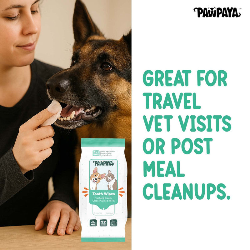 Pawpaya Tooth Wipes