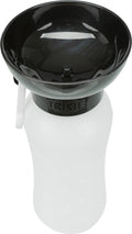 Bottle with bowl, plastic, 0.55L