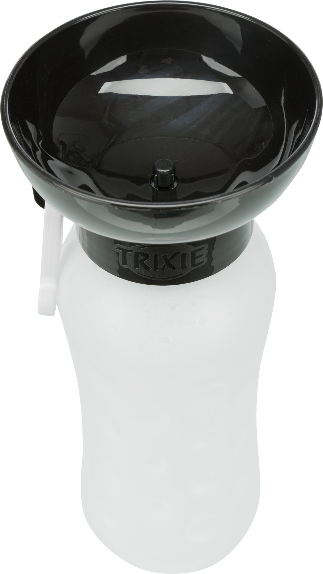 Bottle with bowl, plastic, 0.55L