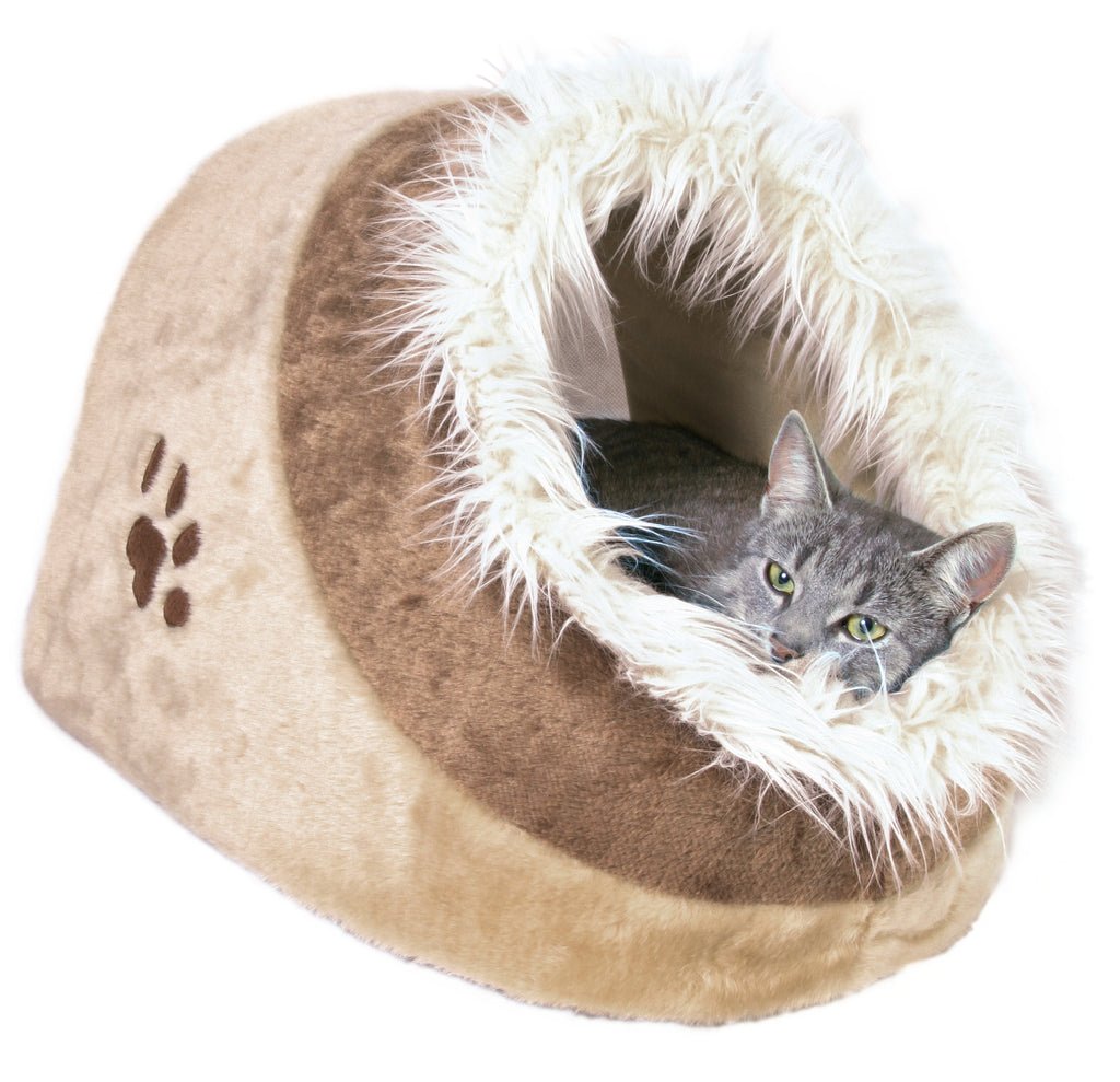 Minou Cuddly Cave Dog/Cat Bed, 20 x 12 x 16 inch