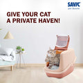 Nestor Cat Toilet Home, 22 x 15 x 15 inch,Tuscan Red New