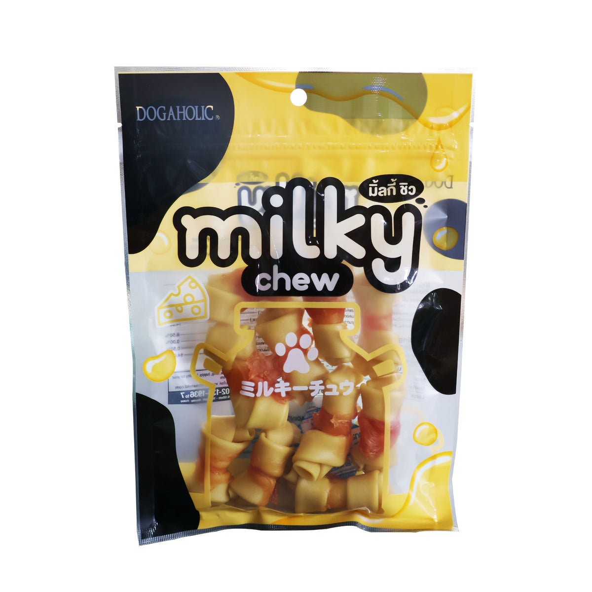 Milky Chew Cheese & Chicken Bones, 10 pieces