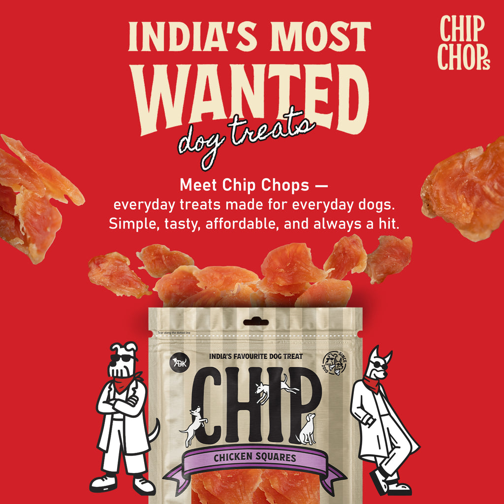 Chip Chops Chicken Squares, 70 G