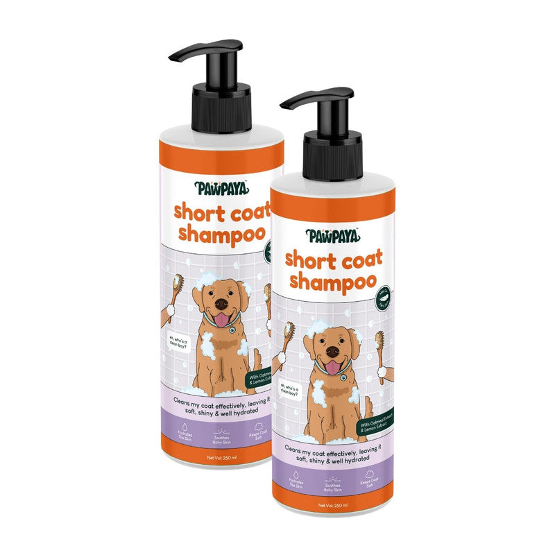 Pawpaya Short Coat Shampoo, 250 ml