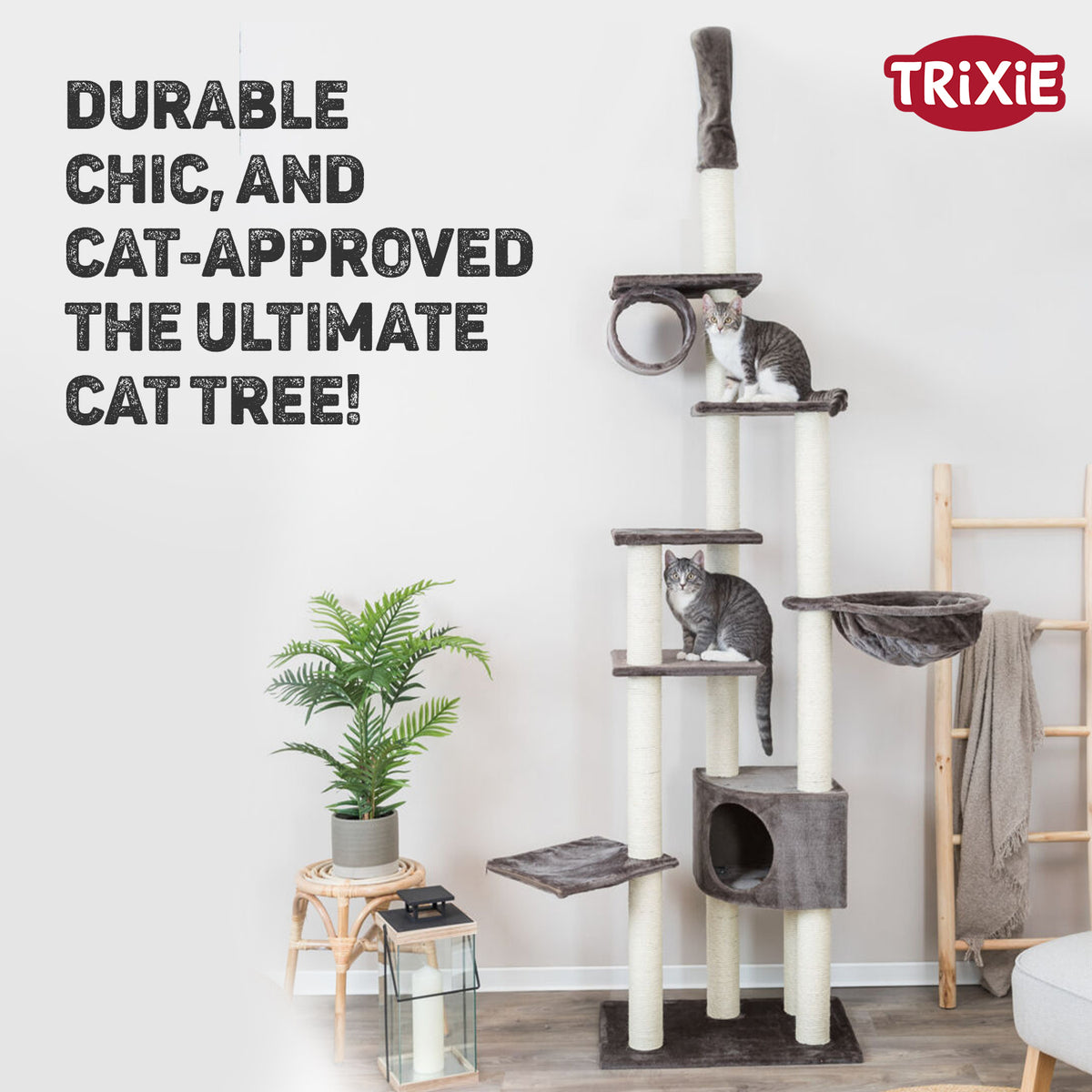 Madrid Cat Tree,  245–270 cm NEW