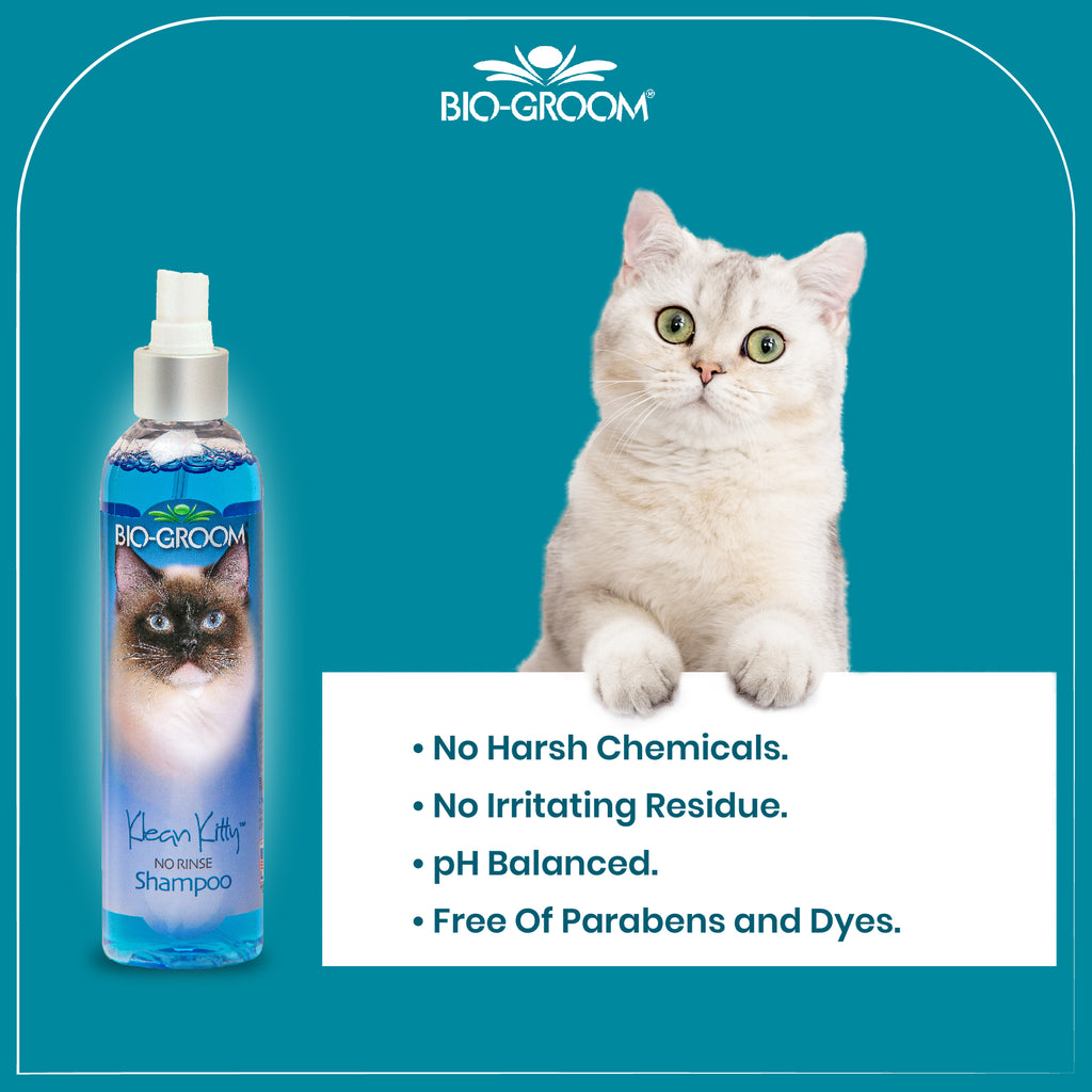 Klean Kitty Waterless Shampoo, 236 ml