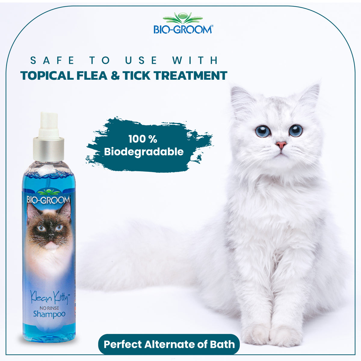 Klean Kitty Waterless Shampoo, 236 ml