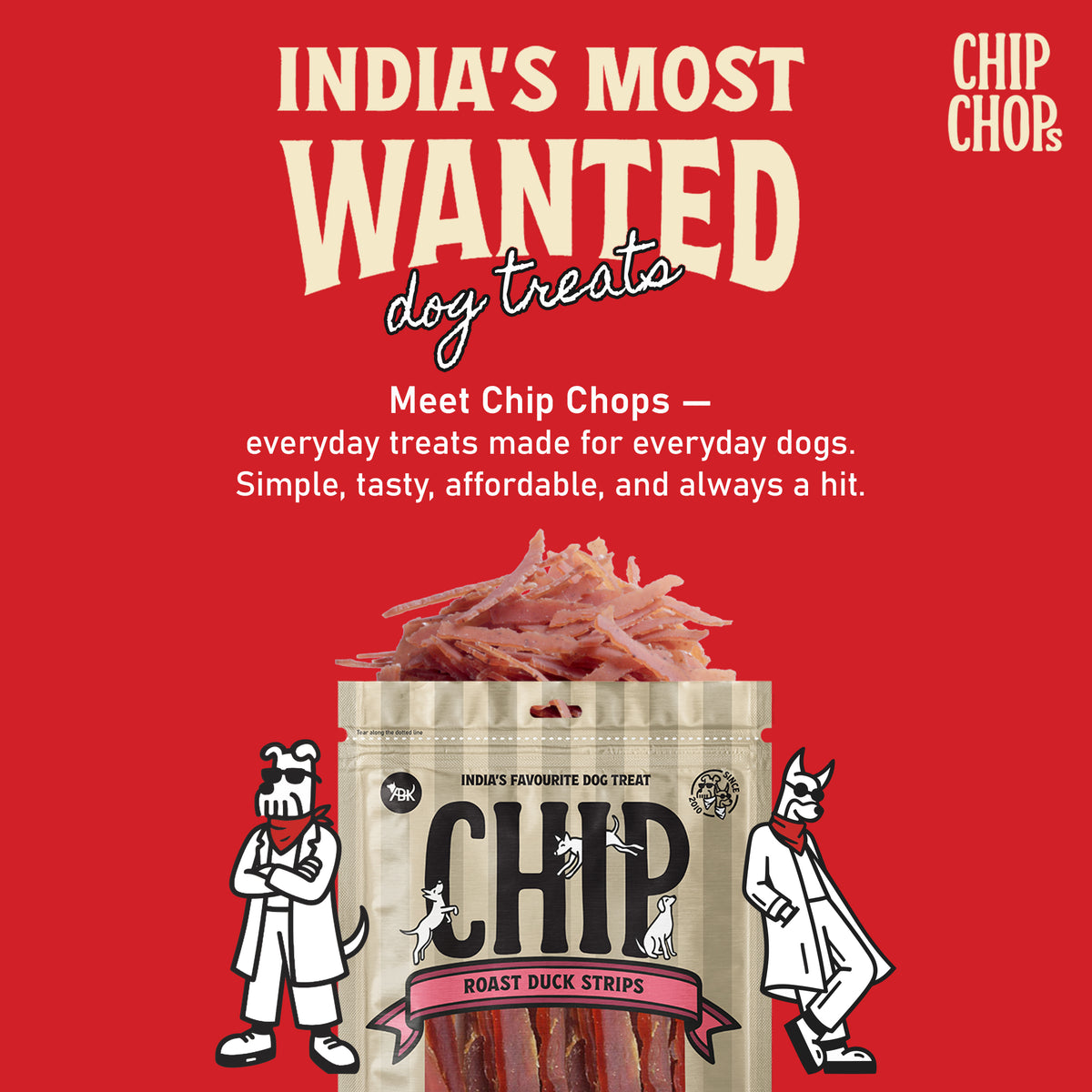 Chip Chops Roast Duck Strips