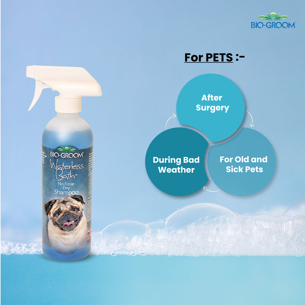 Biogroom Waterless Bath Shampoo, 235 ml