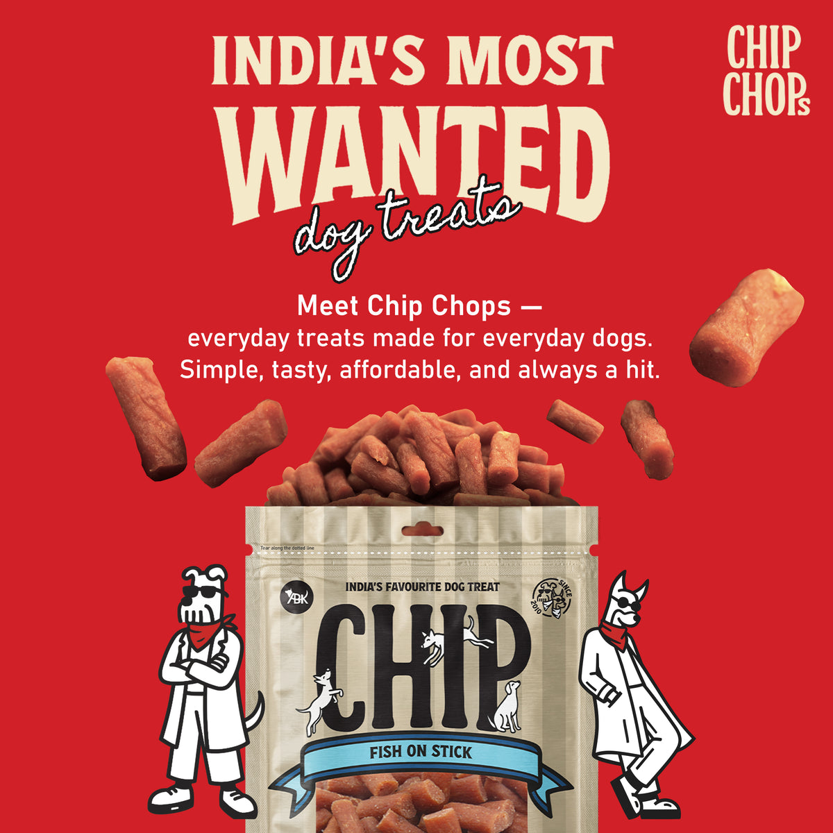 Chip Chops Fish On Stick
