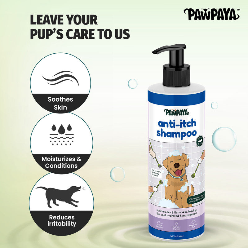 Pawpaya Anti-Itch Shampoo, 250 ml