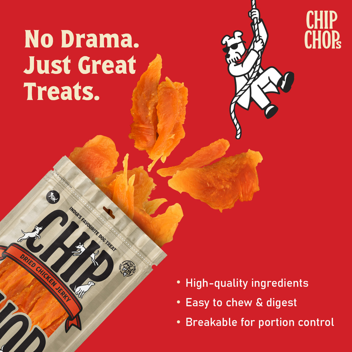 Chip Chops Sun Dried Chicken Jerky
