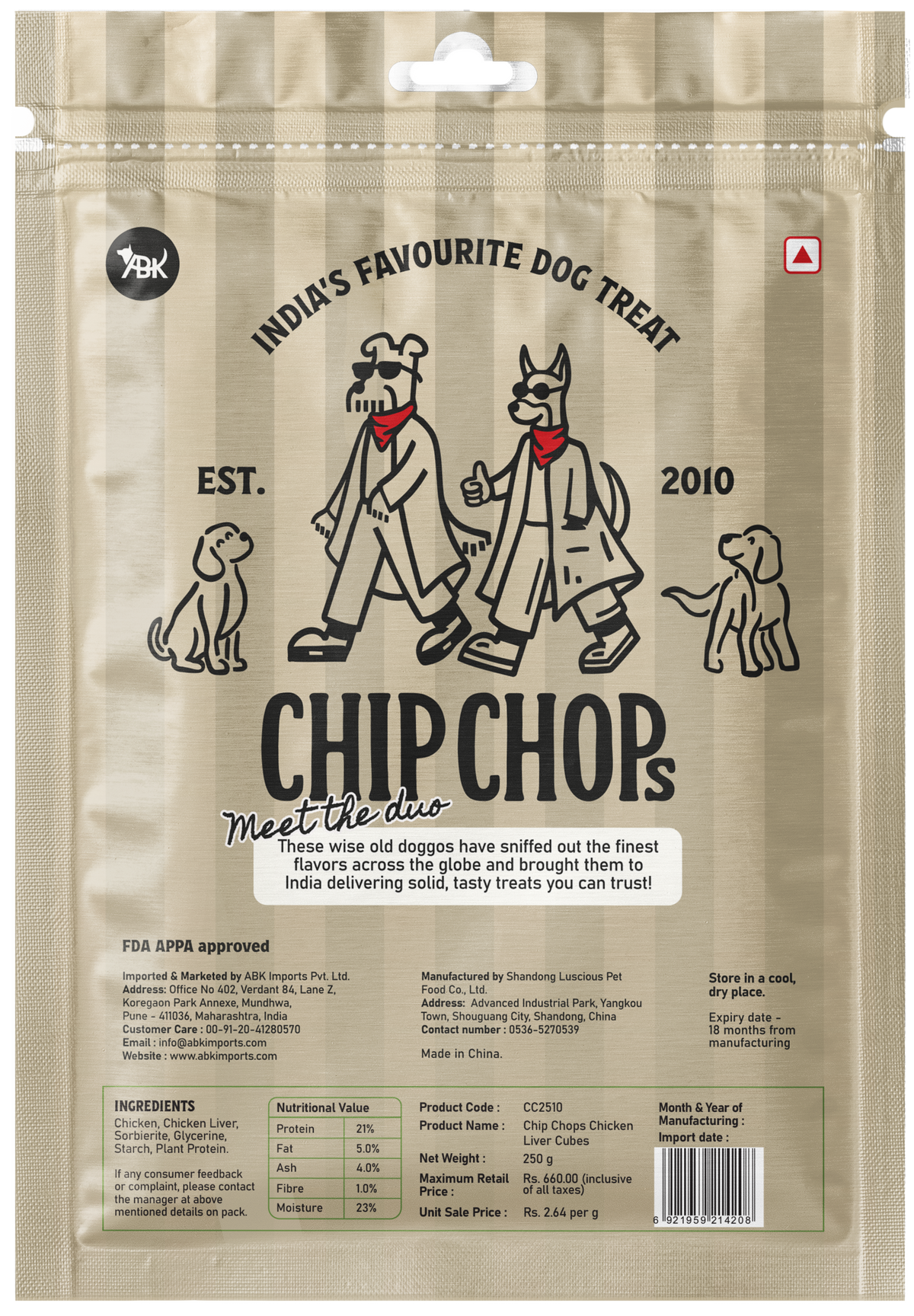 Chip Chops Chicken Liver Cubes