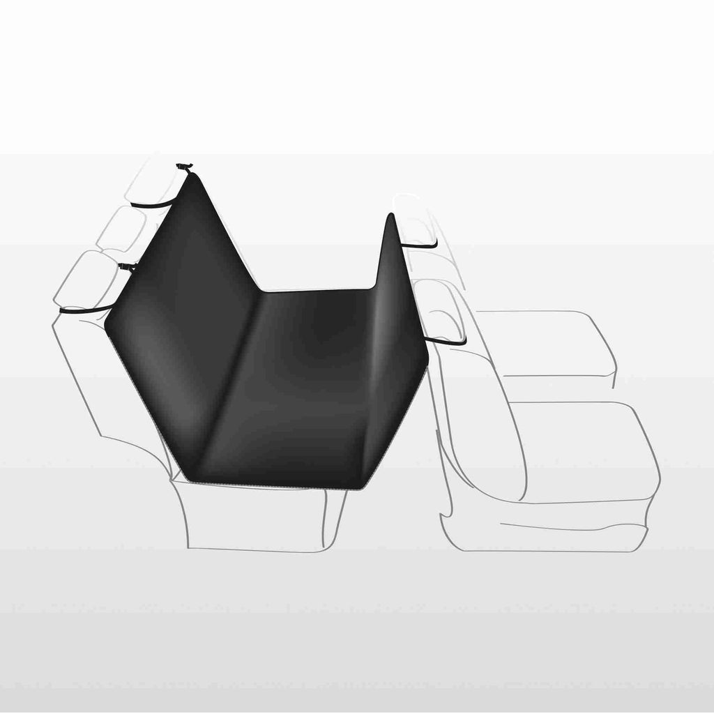 Car Seat Cover, 1.45 x 1.60 m, Black