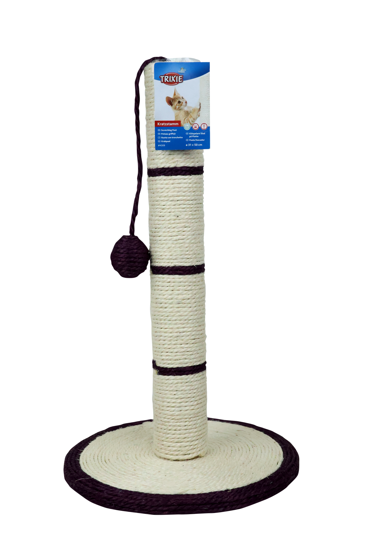Scratching Post, ø 31 x ø 7 x 50 cm