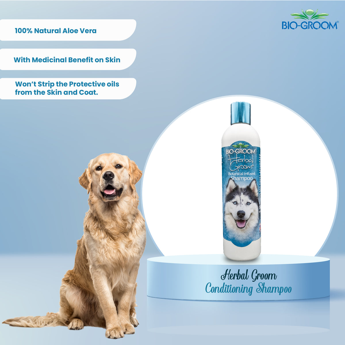 Herbal Groom Conditioning Shampoo – 355 ml