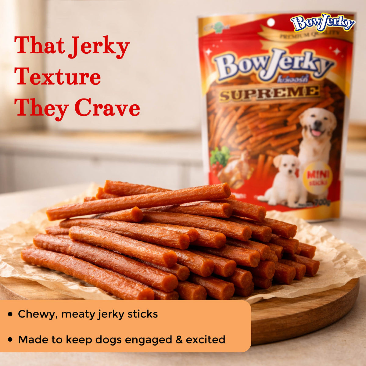 BowJerky Liver Sticks
