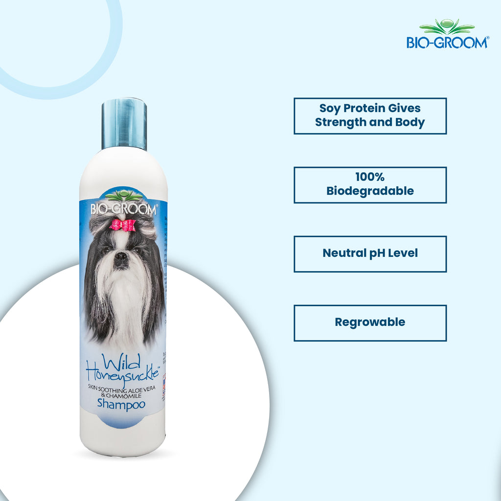Wild Honeysuckle Natural Scent Shampoo – 355 ml