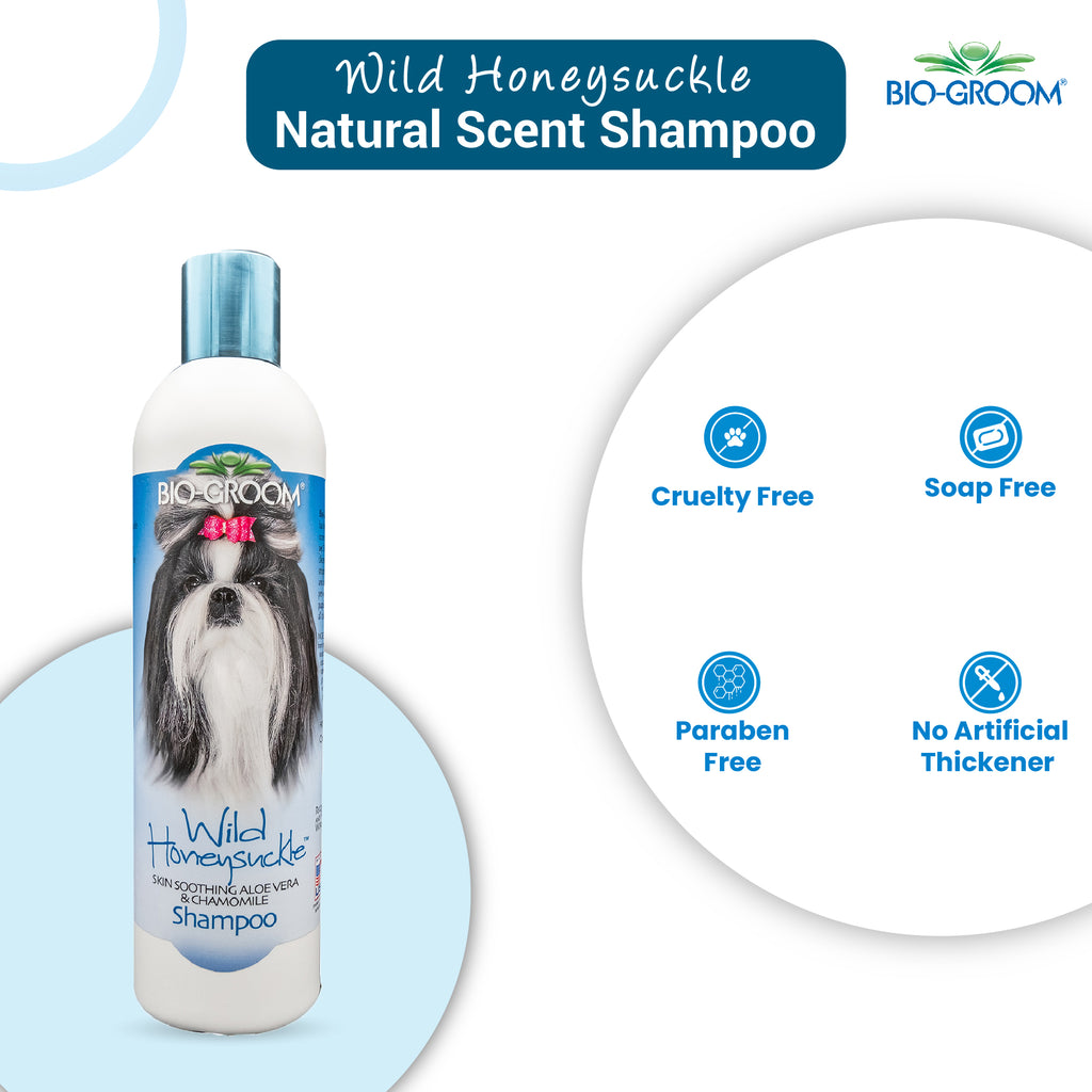Wild Honeysuckle Natural Scent Shampoo – 355 ml