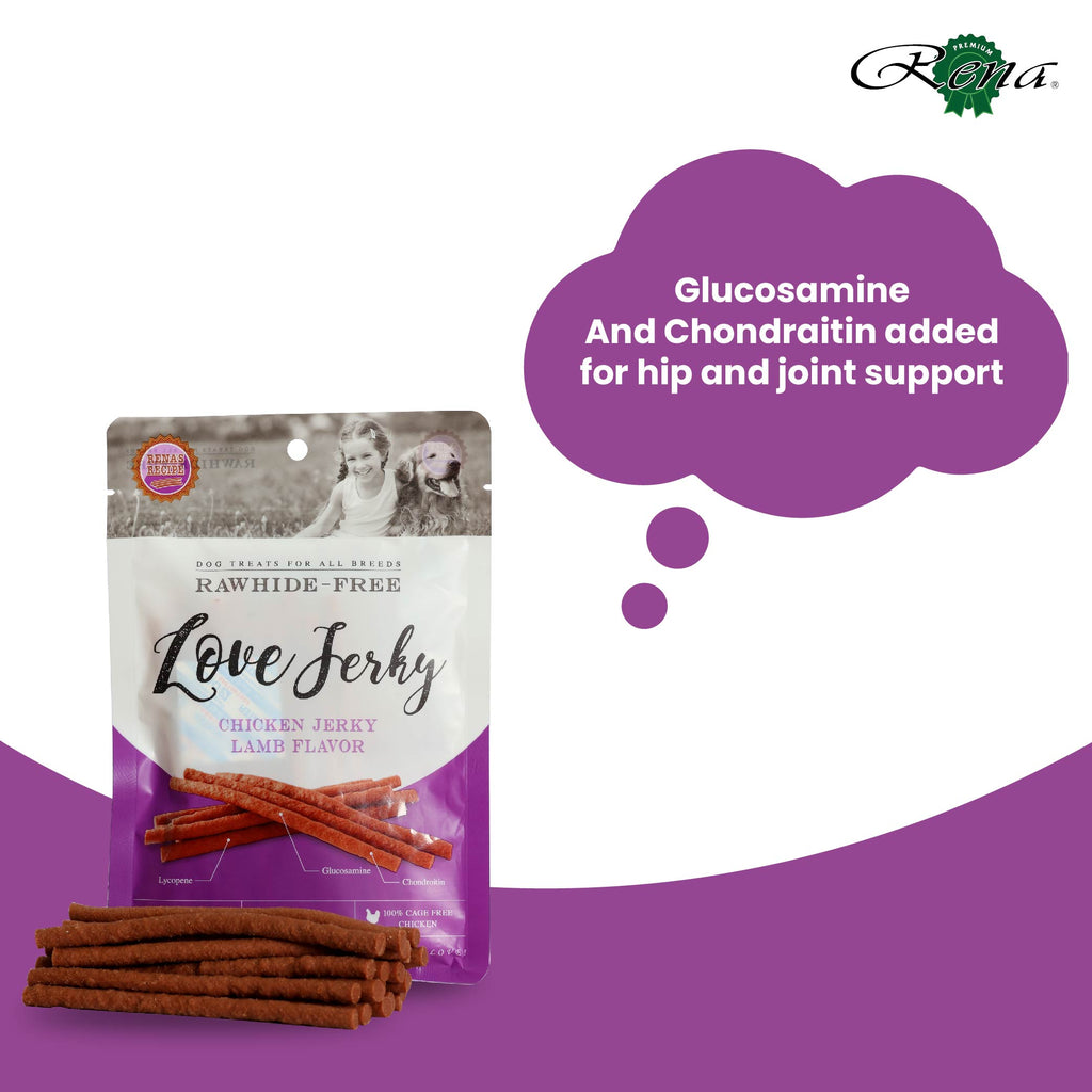 Bow Jerky Lamb Mini Sticks, 700g