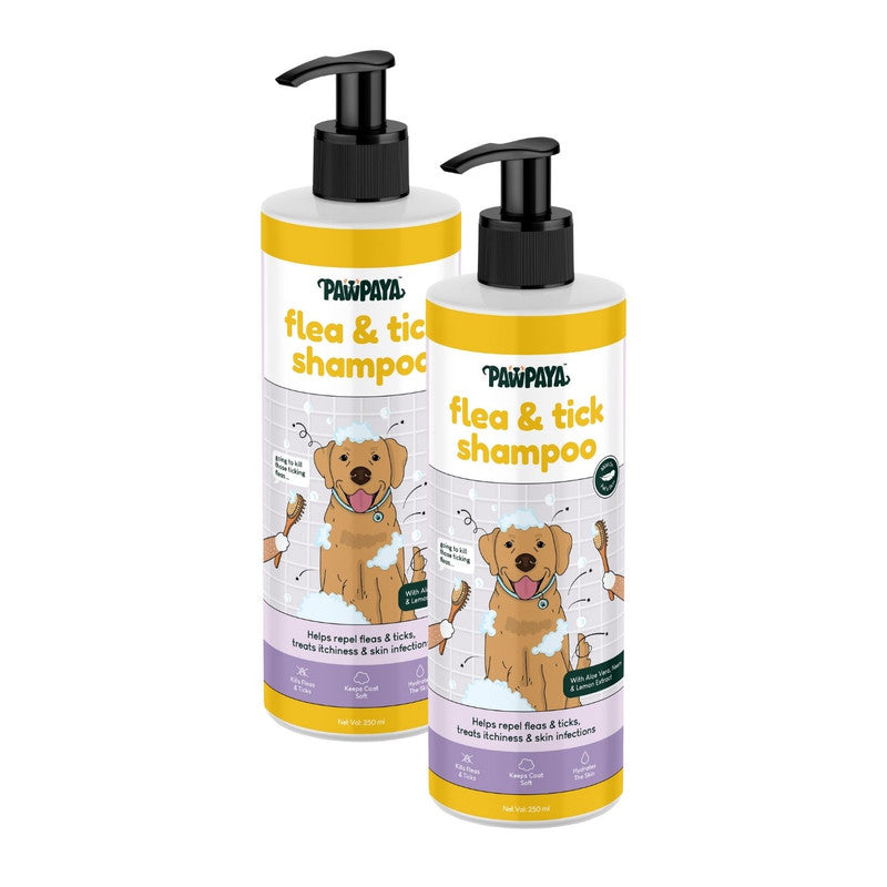 Pawpaya Flea & Tick Shampoo, 250 ml