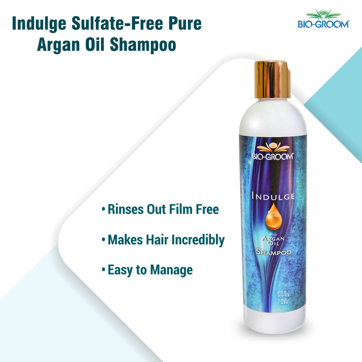 Indulge Sulfate-Free Pure Argan Oil Shampoo – 355 ml