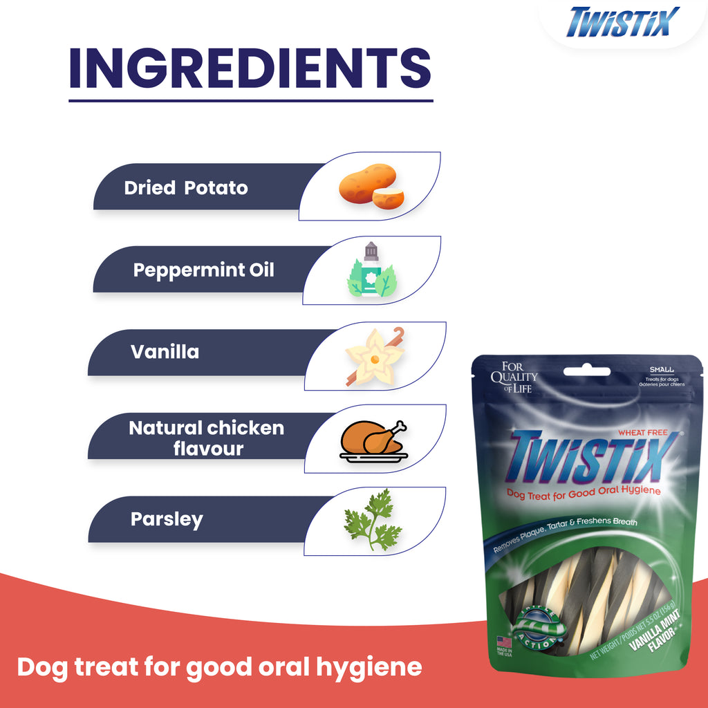 Twistix Vanilla Mint Flavor