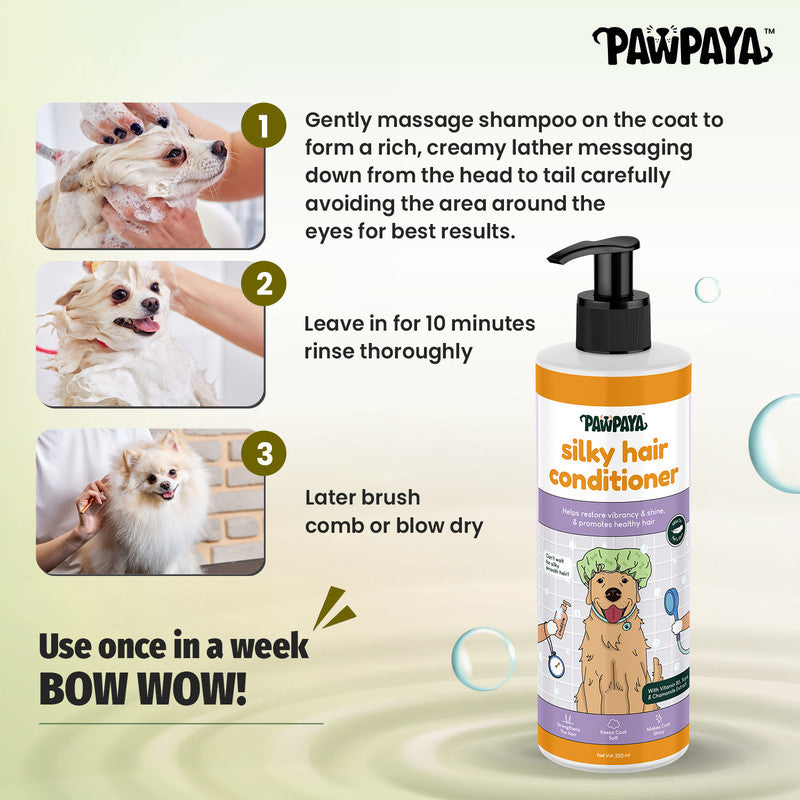 Pawpaya Silky Hair Conditioner, 250 ml