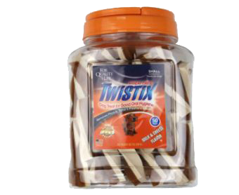 Twistix Canister Milk & Cheese 50 Sticks