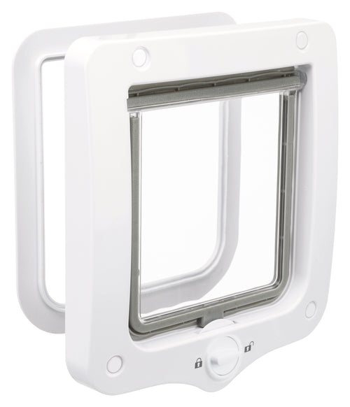 2-Way Cat Flap 20x22cm White