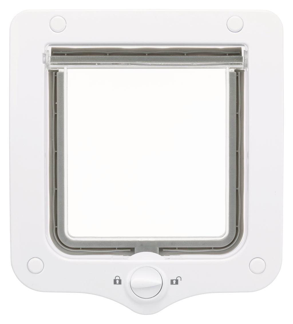 2-Way Cat Flap 20x22cm White