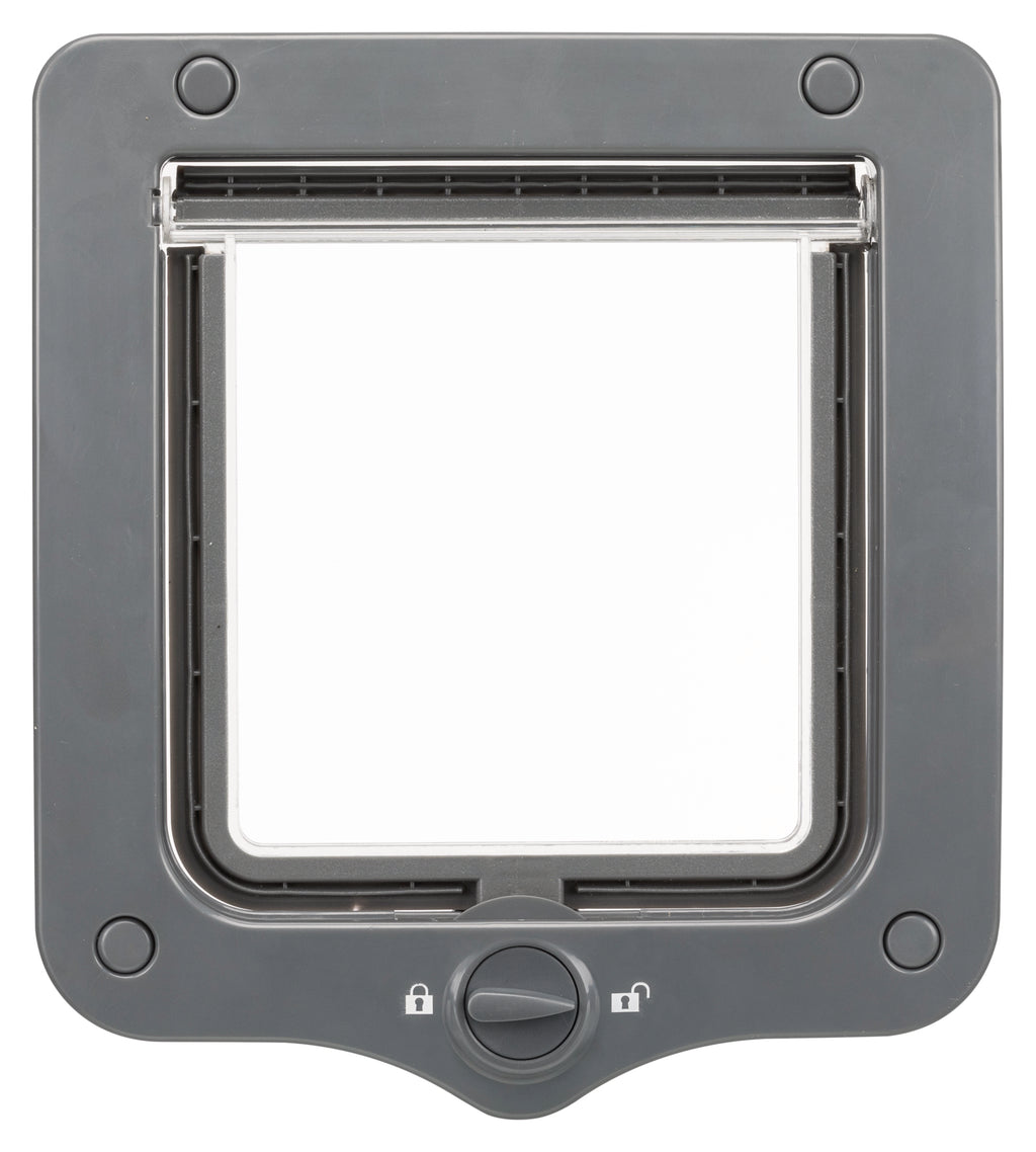 2-Way Cat Flap 20x22mm Grey