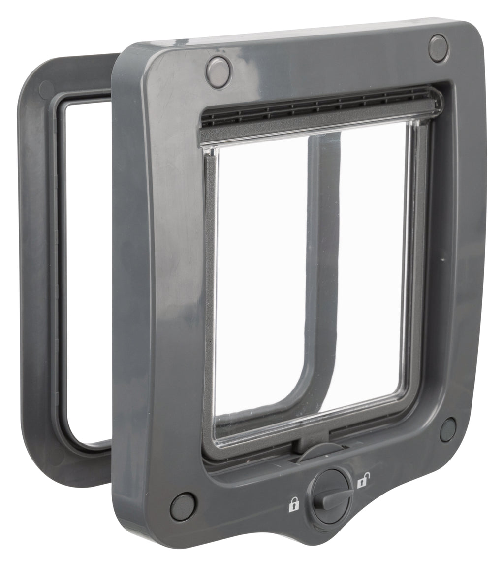 2-Way Cat Flap 20x22mm Grey