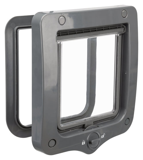 2-Way Cat Flap 20x22mm Grey