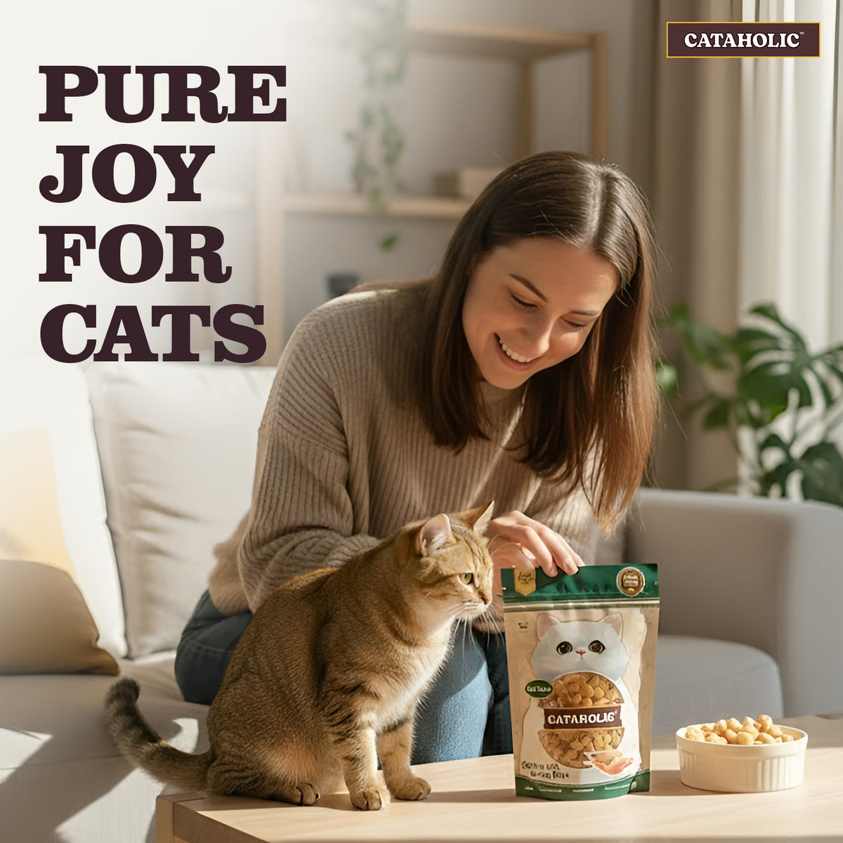 Cataholic Chicken with Shrimp Chips, 50g