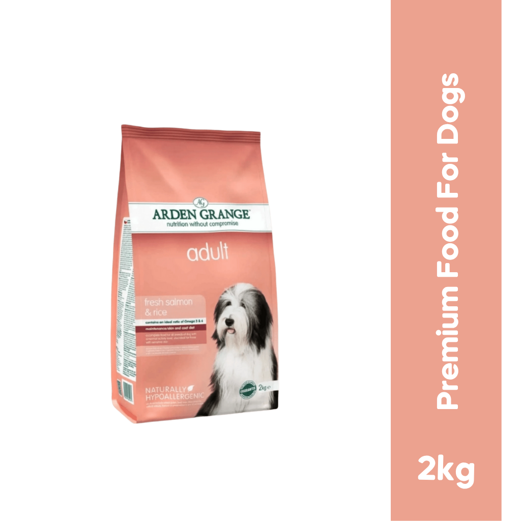 AG ADULT FRESH SALMON DRY FOOD [2KG] - Animeal