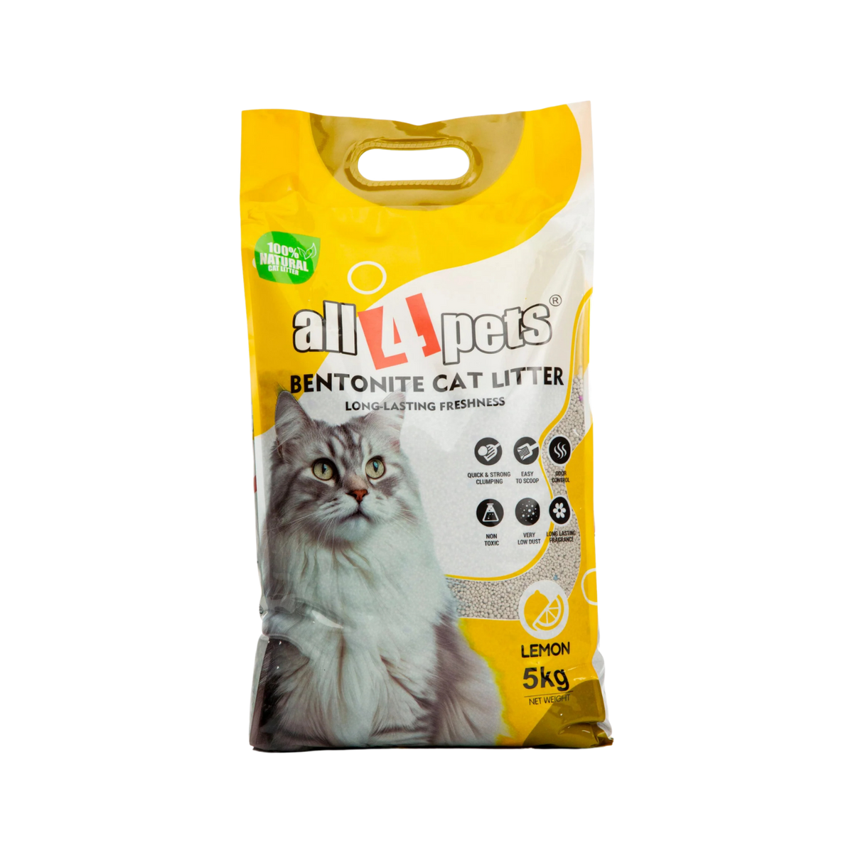ALL 4 PETS CAT LITTER LEMON - Animeal