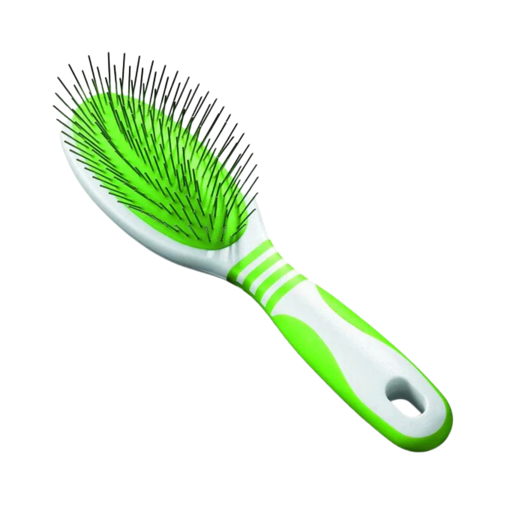 ANDIS LARGE PIN BRUSH LIME GREEN - Animeal