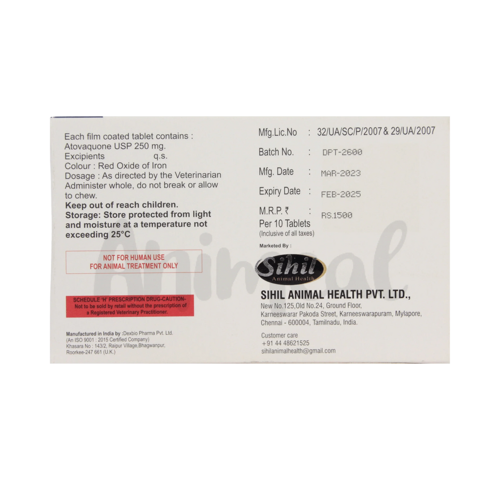 ATAVON TABLET 250MG - Animeal