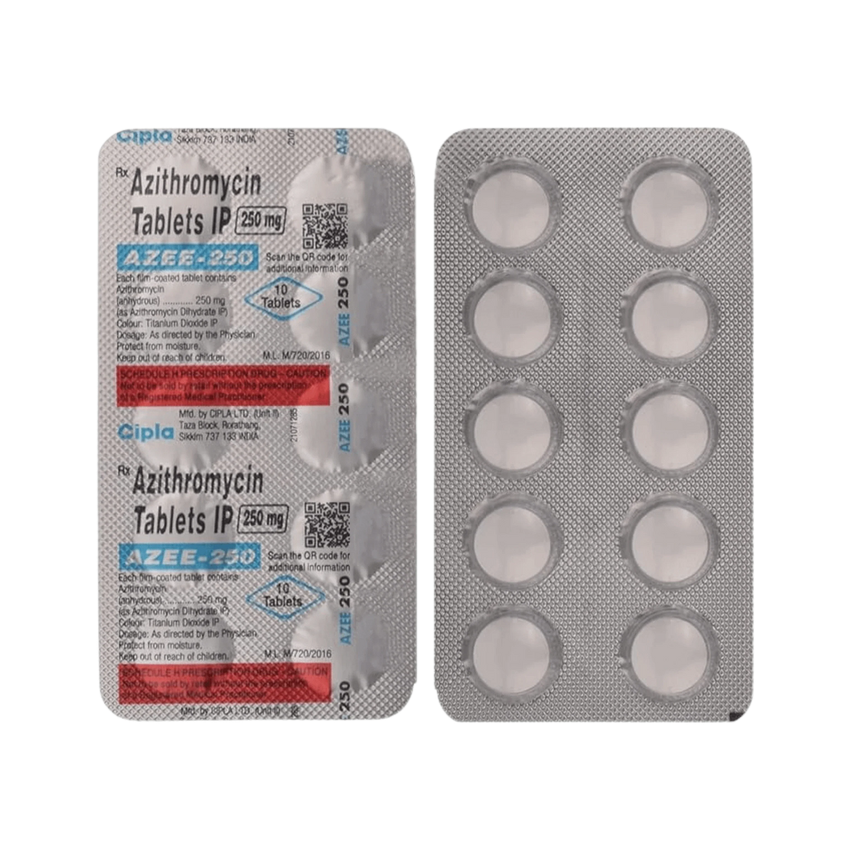 AZEE 250MG TABLET - Animeal
