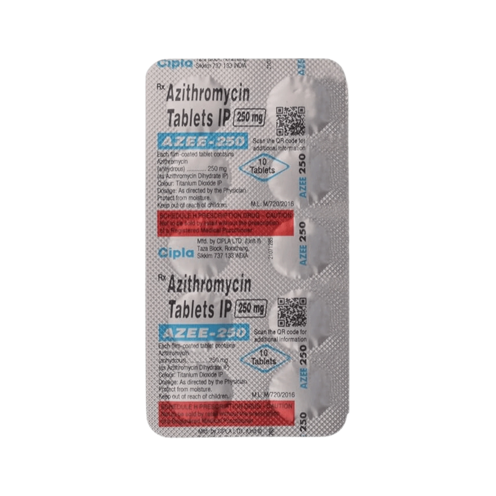 AZEE 250MG TABLET - Animeal