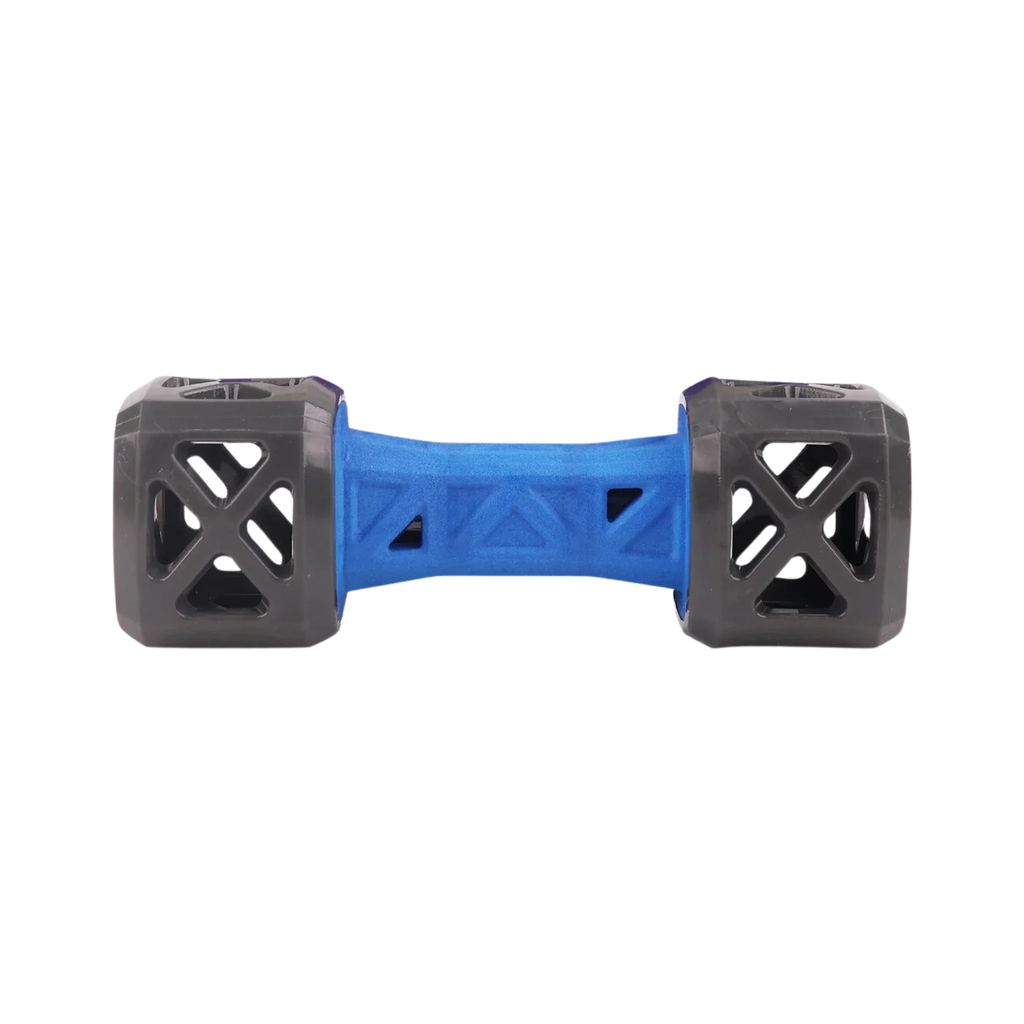 B+D DUMBBELL LEAK FLOATABLE TPR CRUNCH TOY - Animeal