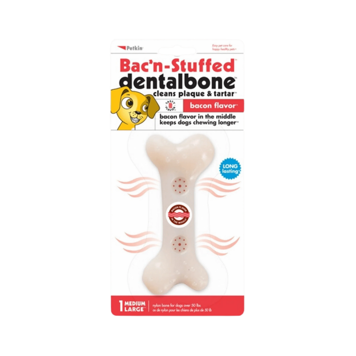 BAC N STUFFED DENTAL BONE (L) - Animeal