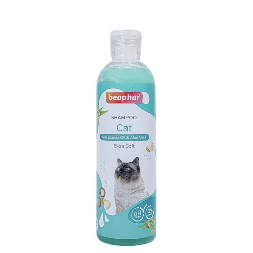 BEAPHAR MACADAMIA OIL & ALOE VERA CAT SHAMPOO - Animeal