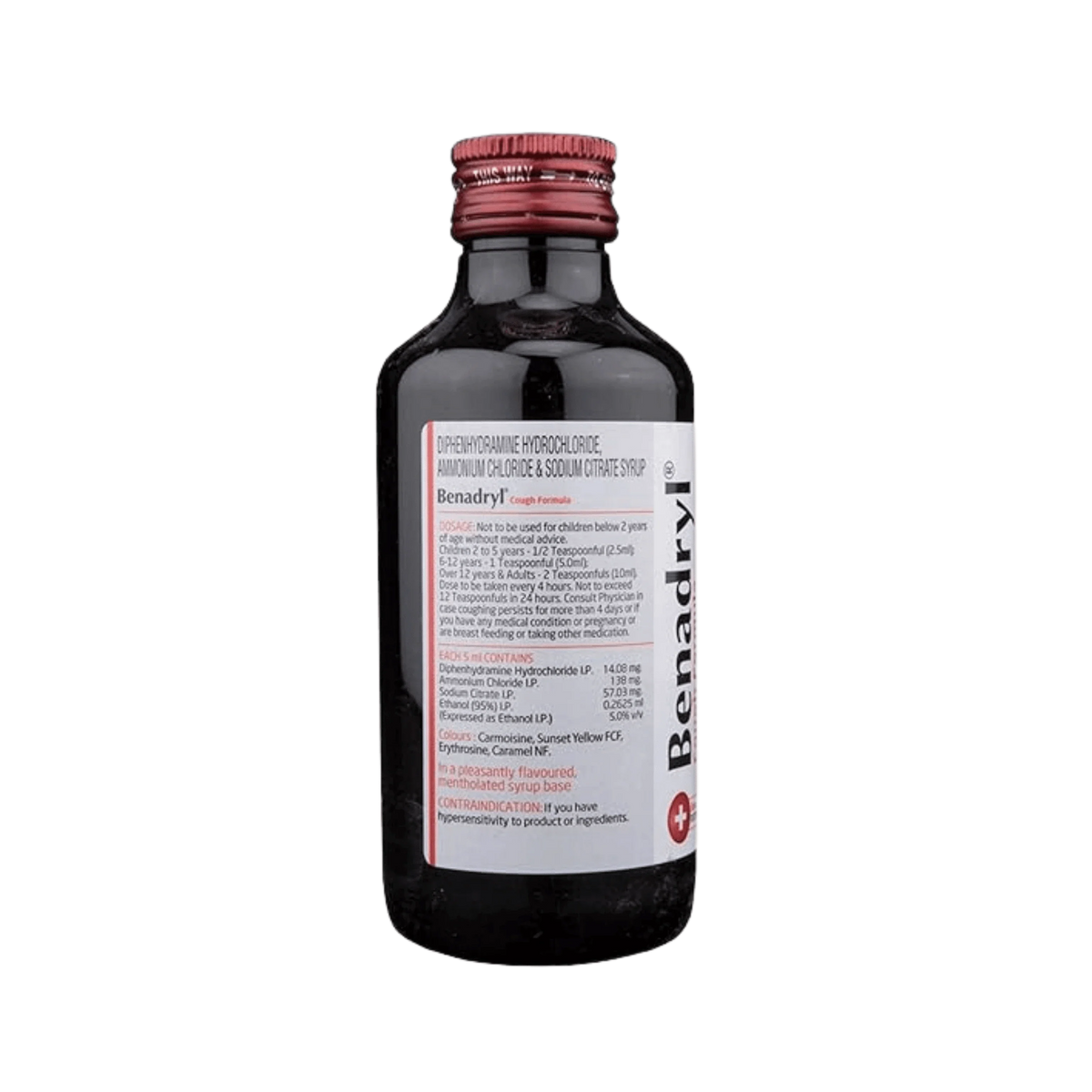 BENADRYL COUGH FOEMULA SYRUP (M) - Animeal